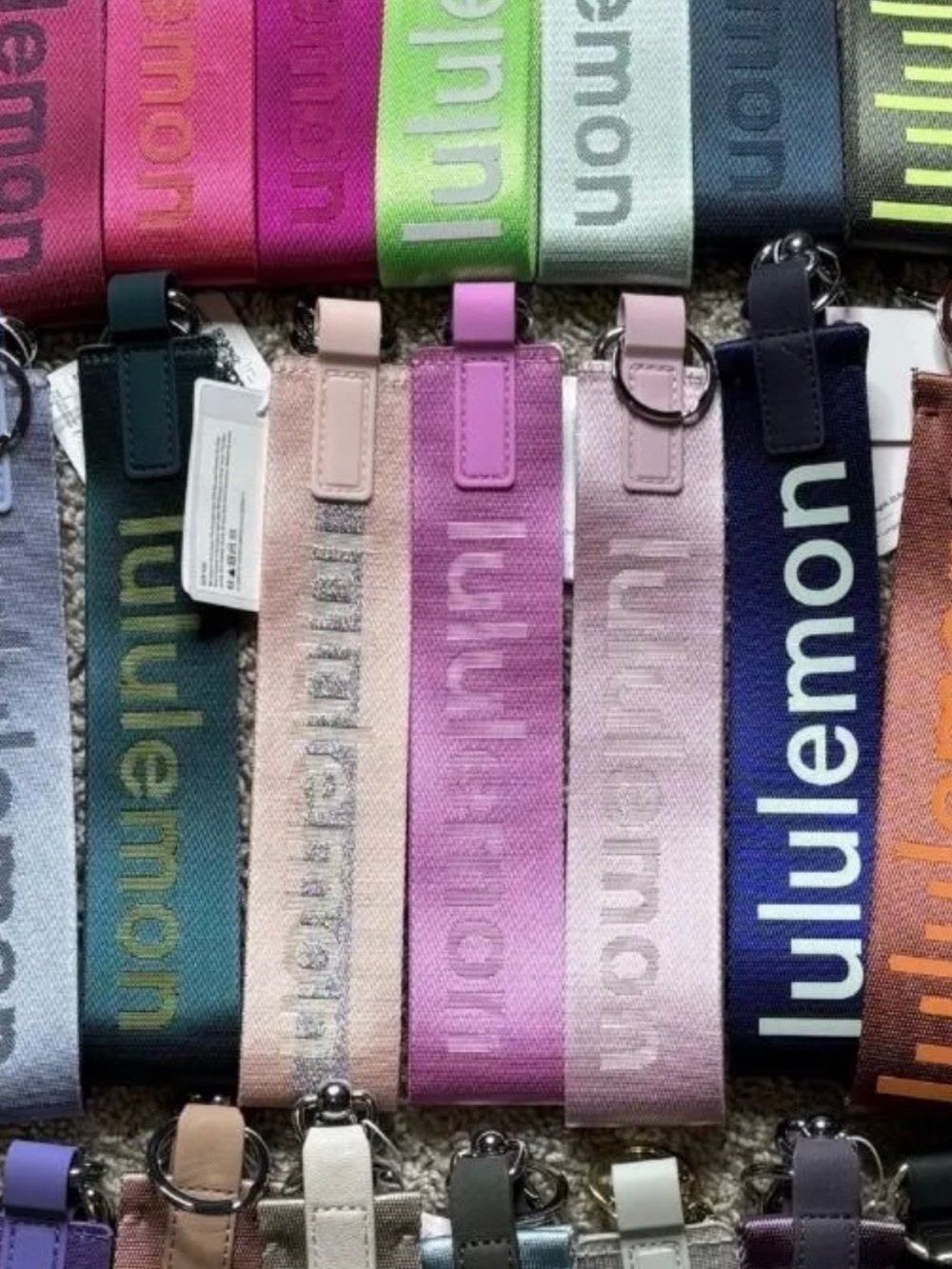 Lululemon Never lost keychains - choice of color
